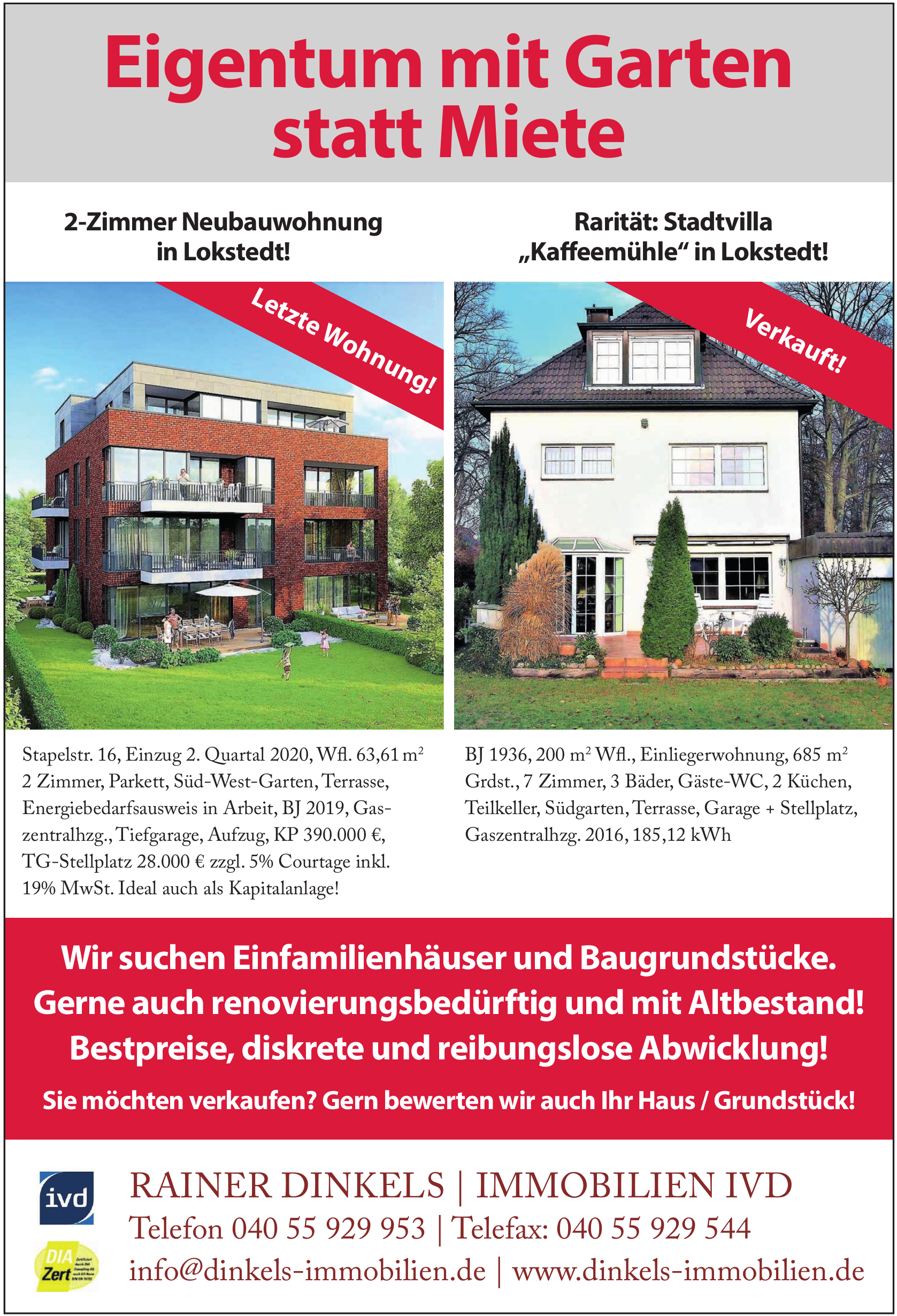 Rainer Dinkels - Immobilien IVD Rainer Dinkels - Immobilien IVD