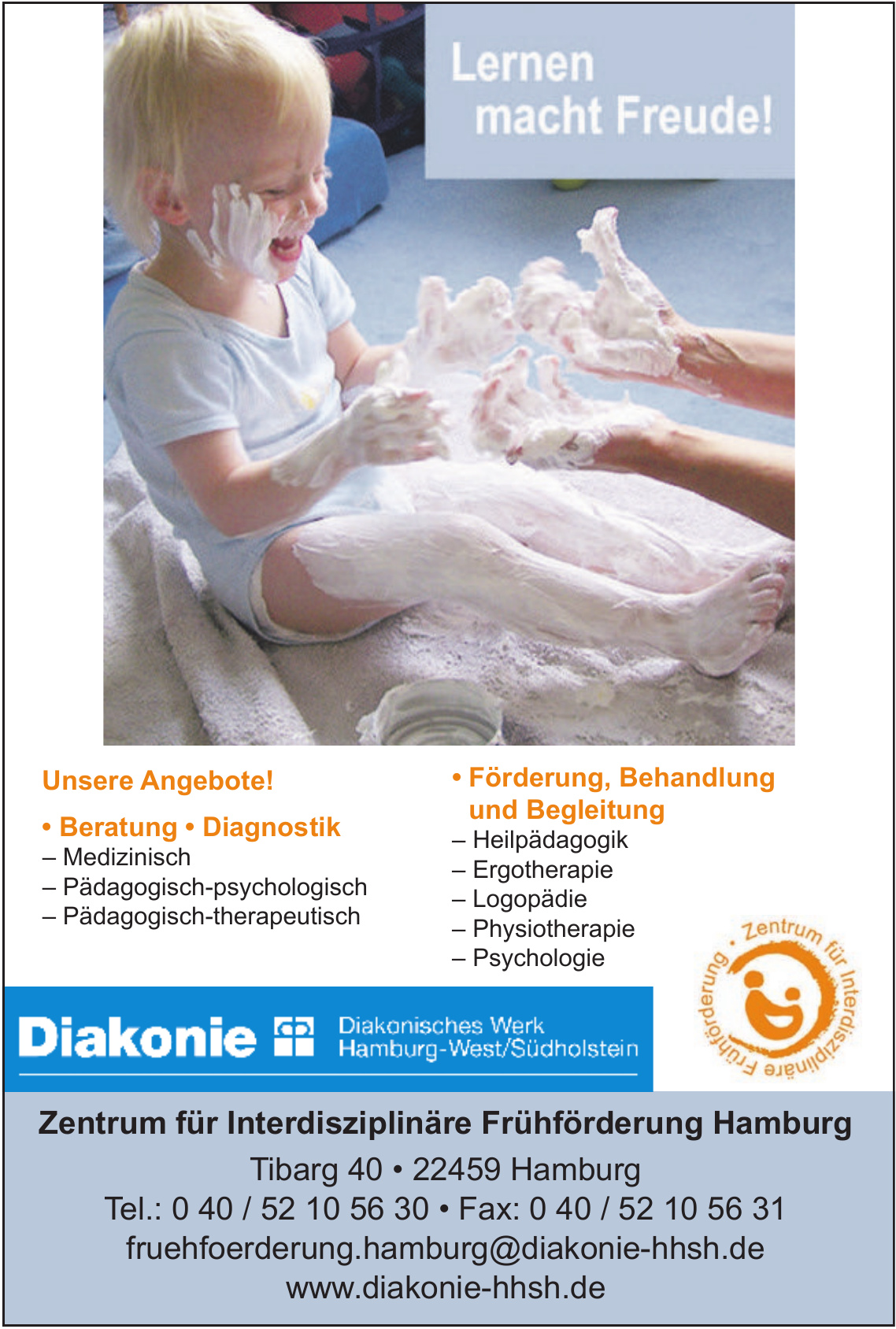 Diakonie - Zentrum für Interdisziplinäre Frühförderung Hamburg Diakonie - Zentrum für Interdisziplinäre Frühförderung Hamburg