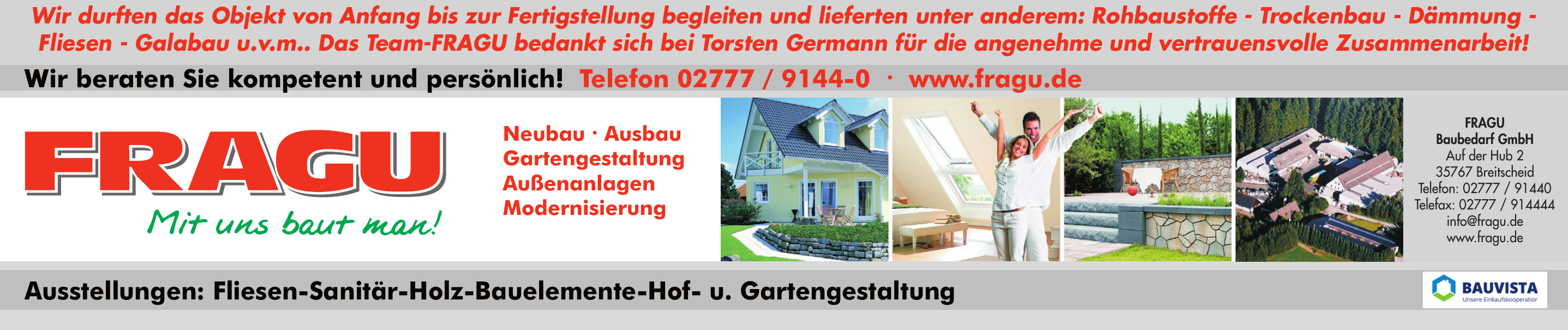 FRAGU Baubedarf GmbH FRAGU Baubedarf GmbH