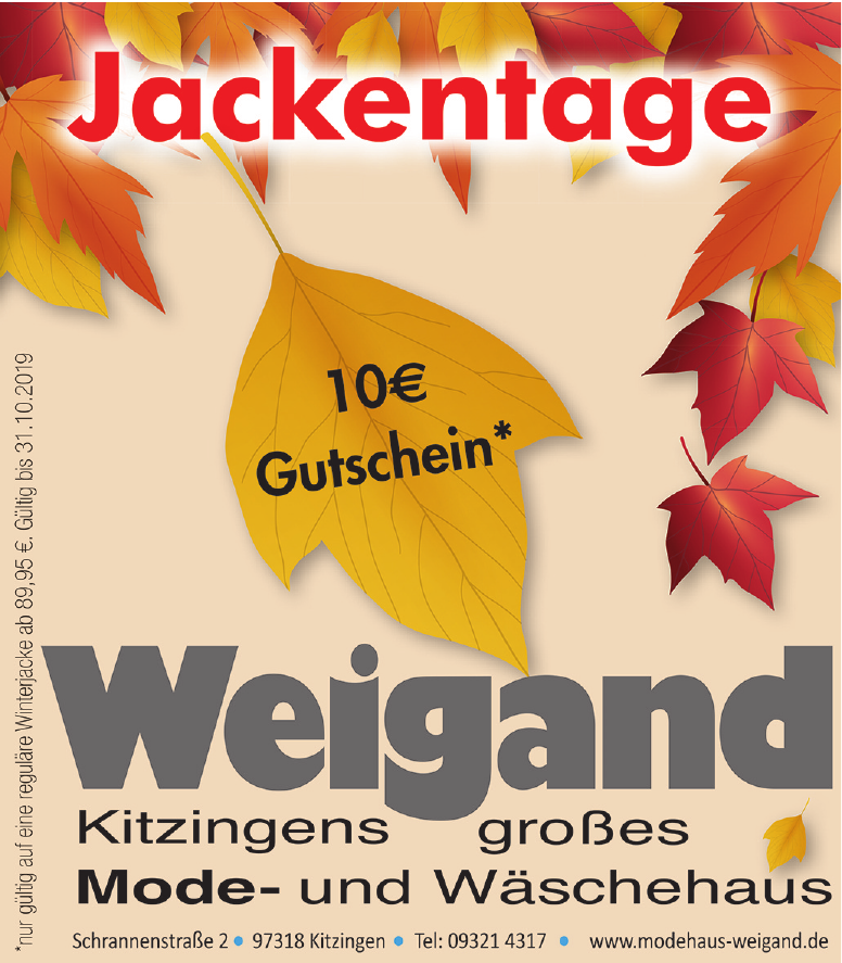 Modehaus Weigand Modehaus Weigand