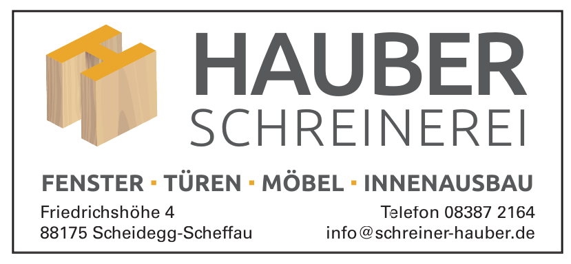 Schreinerei Hauber Schreinerei Hauber