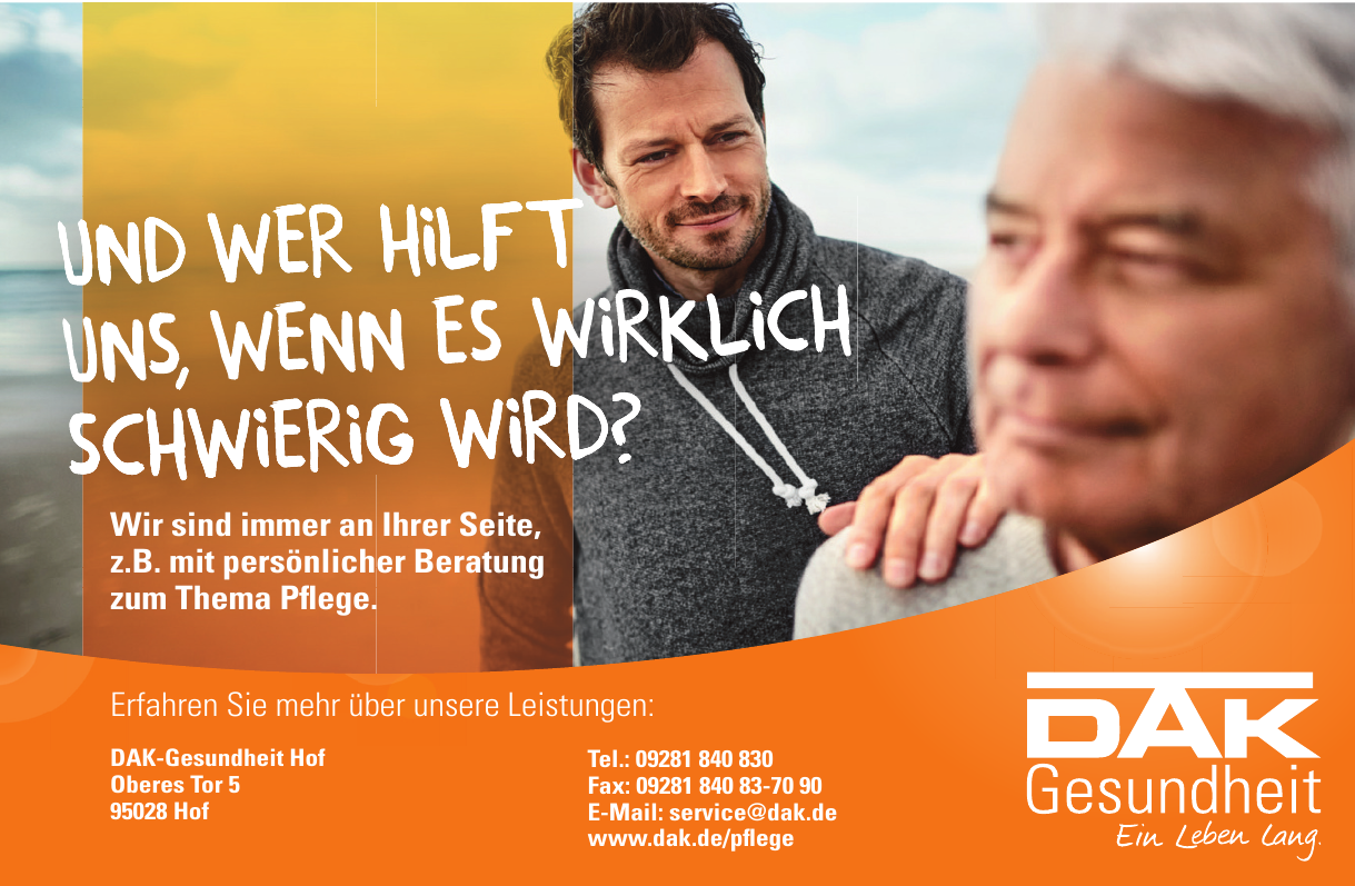 DAK-Gesundheit Hof DAK-Gesundheit Hof