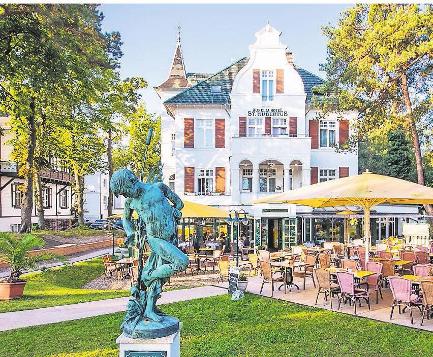 Das Hotel gehört zu den schönsten auf Usedom. Foto: Aurelia Hotel & Villen Das Hotel gehört zu den schönsten auf Usedom. Foto: Aurelia Hotel & Villen
