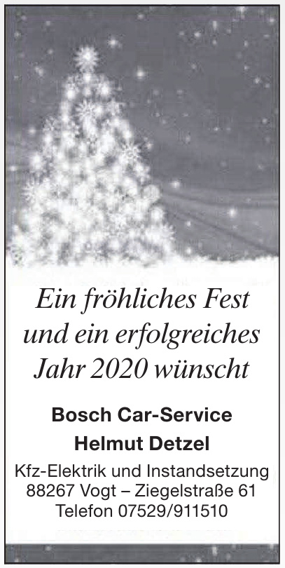 Bosch Car-Service Helmut Detzel Bosch Car-Service Helmut Detzel