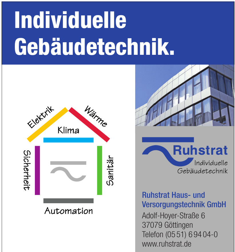 Ruhstrat Haus- und Versorgungstechnik GmbH Ruhstrat Haus- und Versorgungstechnik GmbH