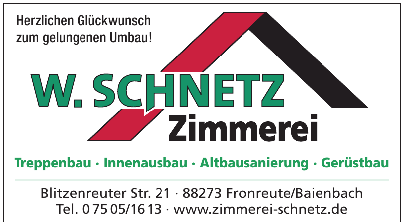 Zimmerei Schnetz Zimmerei Schnetz