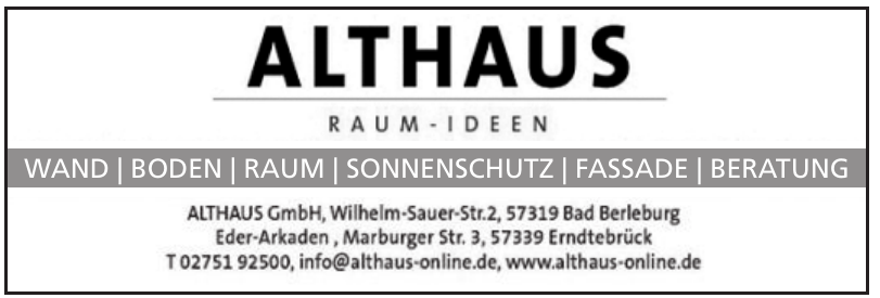 Althaus GmbH Althaus GmbH