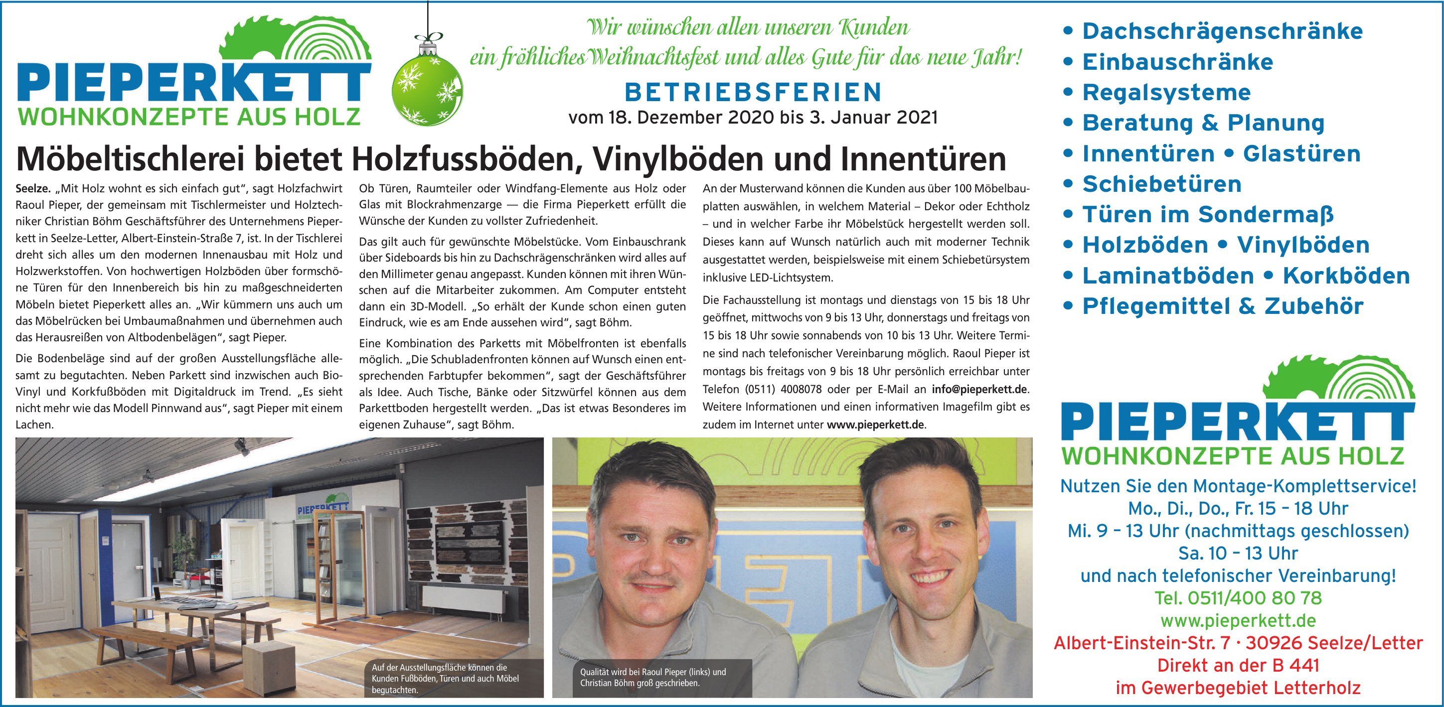Pieperkett Wohnkonzepte aus Holz Pieperkett Wohnkonzepte aus Holz