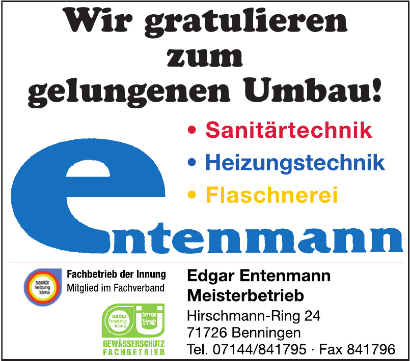 Edgar Entenmann Meisterbetrieb