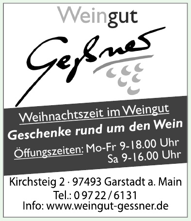 Weingut Geßner Weingut Geßner