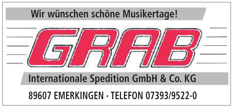 Grab Internationale Spedition GmbH & Co. KG Grab Internationale Spedition GmbH & Co. KG
