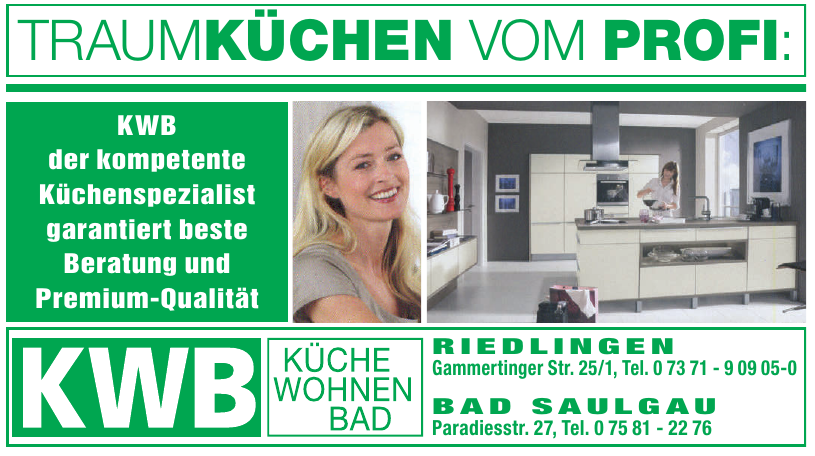 KWB - Küchen Wohnen Bad KWB - Küchen Wohnen Bad
