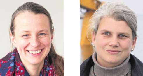 Diana Rechid (Climate Service Center, l.) und Insa Meinke (Norddeutsches Klimabüro) FOTO: GERICS /N. KELLER, HZG Diana Rechid (Climate Service Center, l.) und Insa Meinke (Norddeutsches Klimabüro) FOTO: GERICS /N. KELLER, HZG