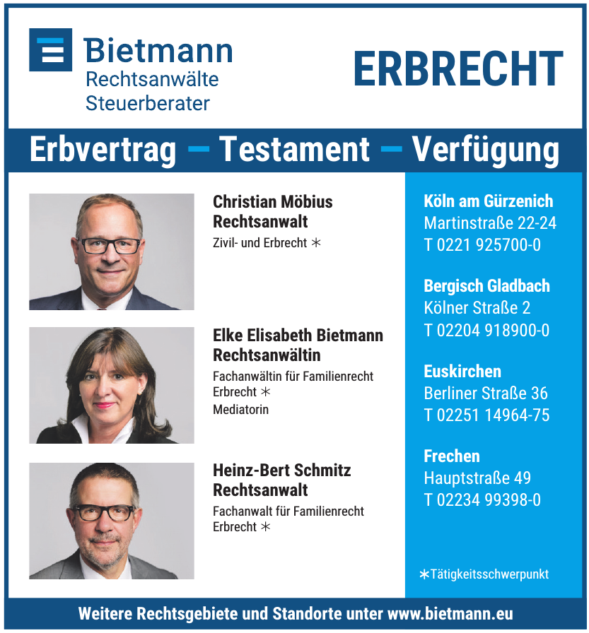 Bietmann Rechtsanwälte Bietmann Rechtsanwälte