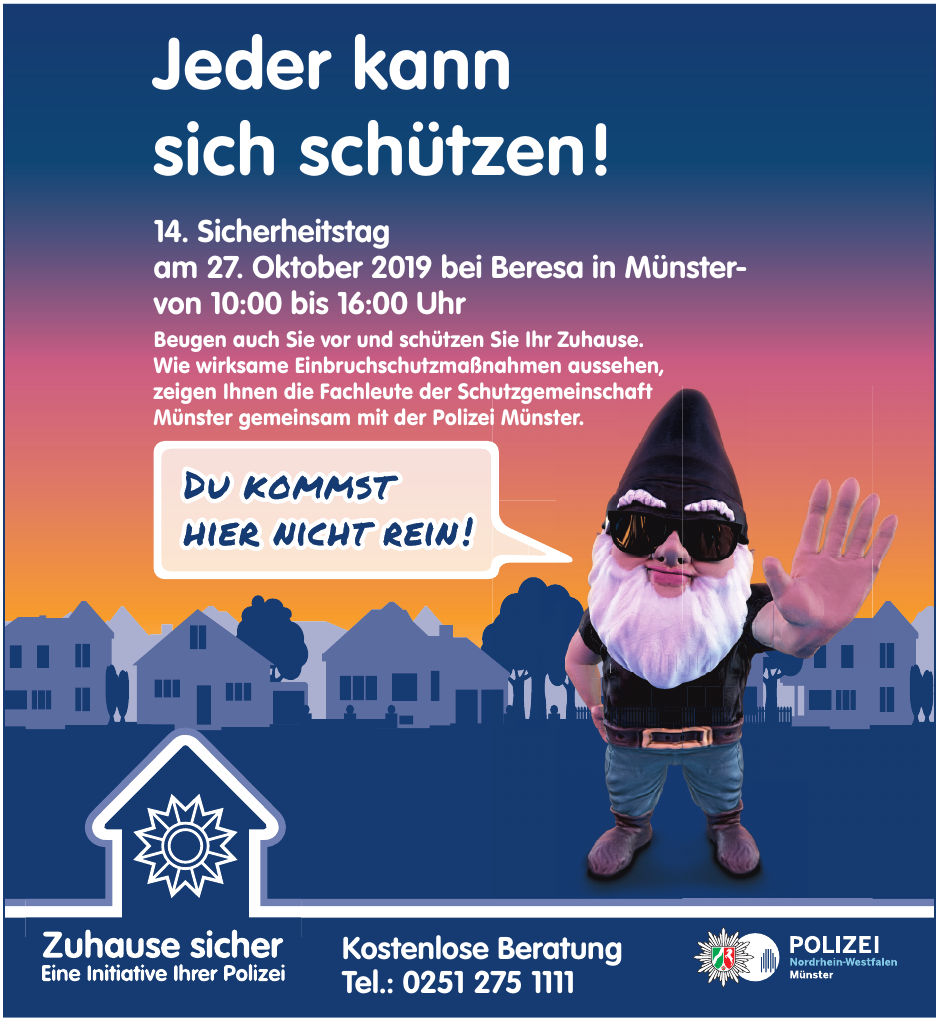 Zuhause sicher Zuhause sicher