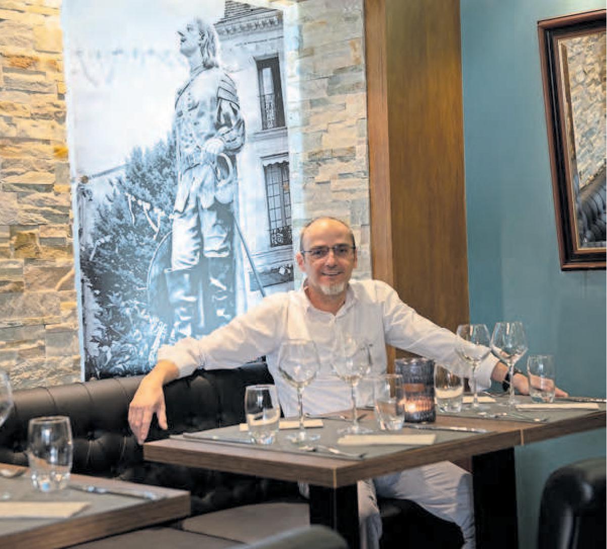 Yan Bartosik, le maître des lieux. Photo: C.