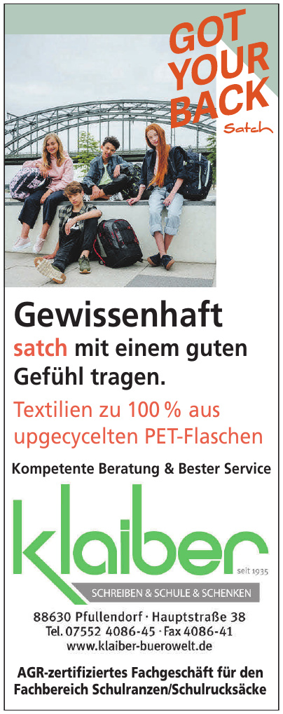 Klaiber Schreiben & Schule & Schenken Klaiber Schreiben & Schule & Schenken