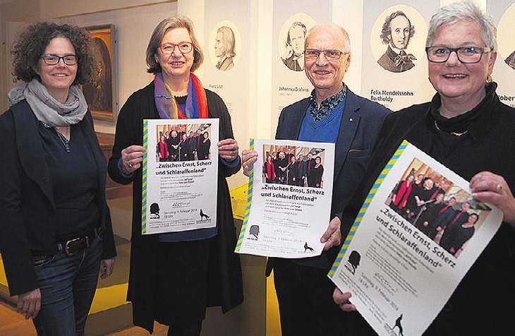 Nicole Trnka, Hoffmann-Museum, Petra Diepenthal-Fuder und Günter Pawel, beide Artonal und Monika Kiekenap-Wilhelm, Leiterin Hoffmann-Museum (von links). Nicole Trnka, Hoffmann-Museum, Petra Diepenthal-Fuder und Günter Pawel, beide Artonal und Monika Kiekenap-Wilhelm, Leiterin Hoffmann-Museum (von links).