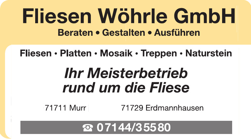 Fliesen Wöhrle GmbH
