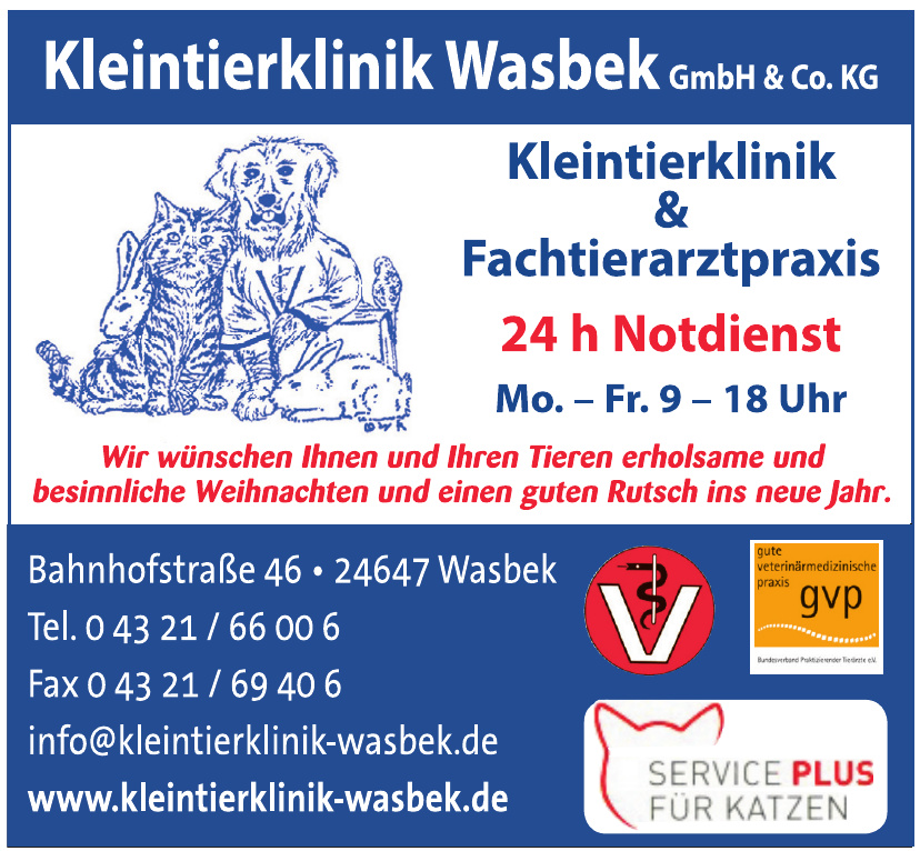 Kleintierklinik Wasbek GmbH & Co. KG