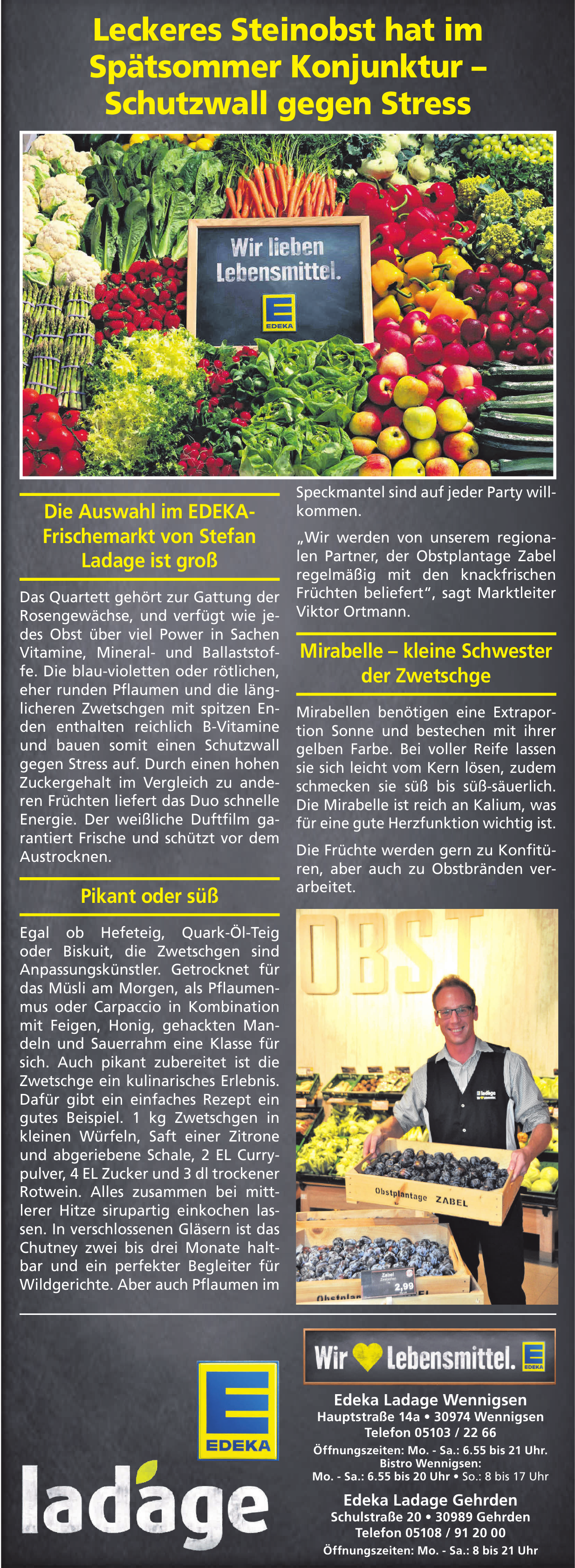 Edeka Ladage Wennigsen Edeka Ladage Wennigsen