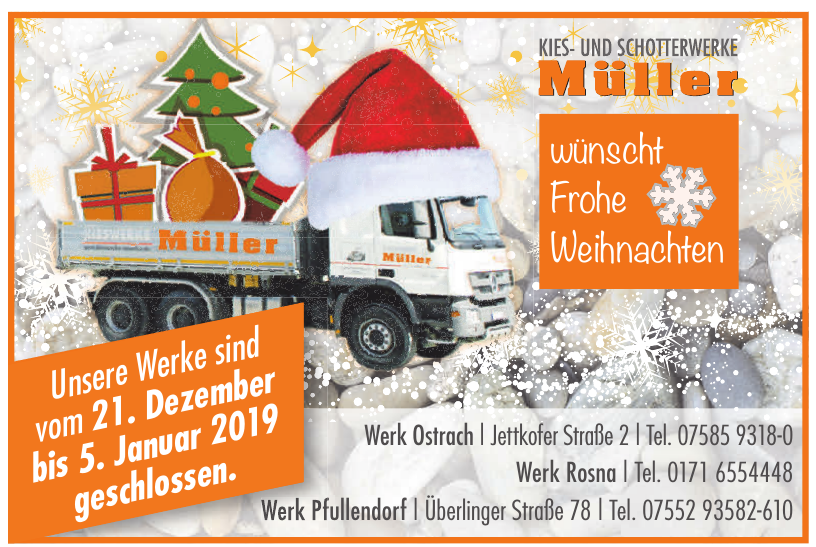 Kies- und Schotterwerke Müller GmbH & Co. KG Kies- und Schotterwerke Müller GmbH & Co. KG