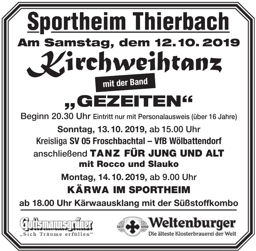 Kirchweihtanz Kirchweihtanz
