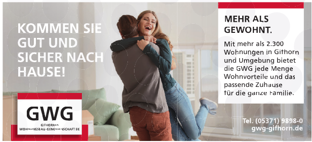 GWG Gifhorner Wohnungsbau-Genossenschaft eG GWG Gifhorner Wohnungsbau-Genossenschaft eG