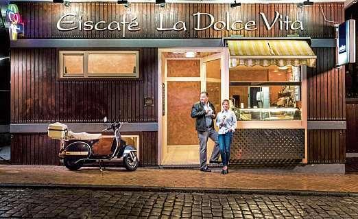 Authentisches italienisches Lebensgefühl – nicht nur hinter dem Eistresen. FOTO: PEPE LANGE Authentisches italienisches Lebensgefühl – nicht nur hinter dem Eistresen. FOTO: PEPE LANGE