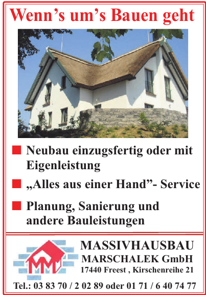 Massivhausbau Marschalek GmbH Massivhausbau Marschalek GmbH