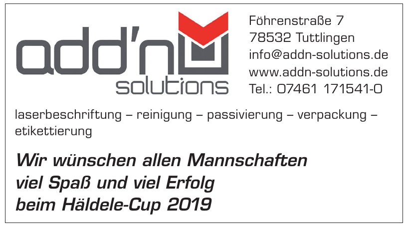 addn solutions GmbH & Co. KG add'n solutions GmbH & Co. KG