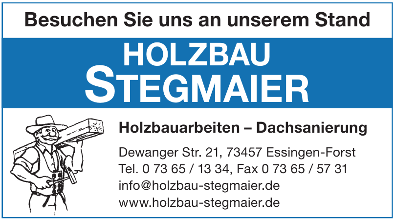 Holzbau Stegmaier Holzbau Stegmaier