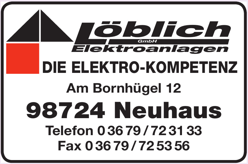 Löblich Elektroanlagen GmbH Löblich Elektroanlagen GmbH