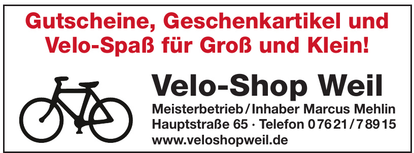 Velo-Shop Weil