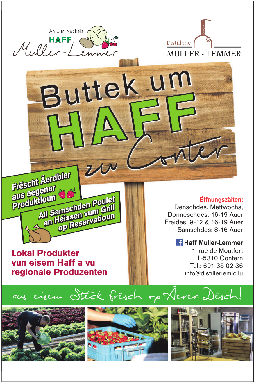 Haff Muller-Lemmer Haff Muller-Lemmer