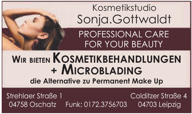 Kosmetikstudio Sonja.Gottwaldt Kosmetikstudio Sonja.Gottwaldt