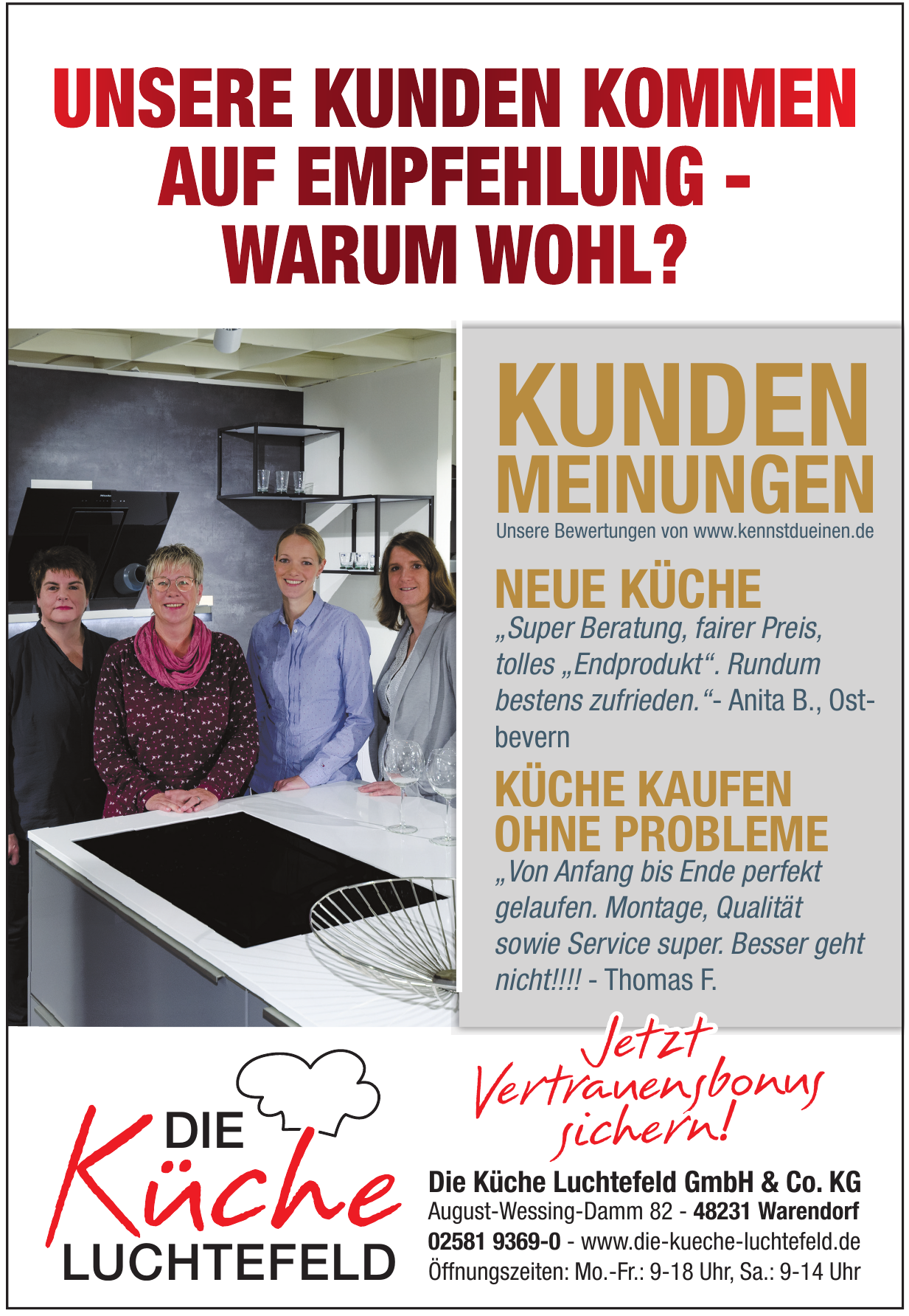 Die Küche Luchtefeld GmbH & Co. KG Die Küche Luchtefeld GmbH & Co. KG