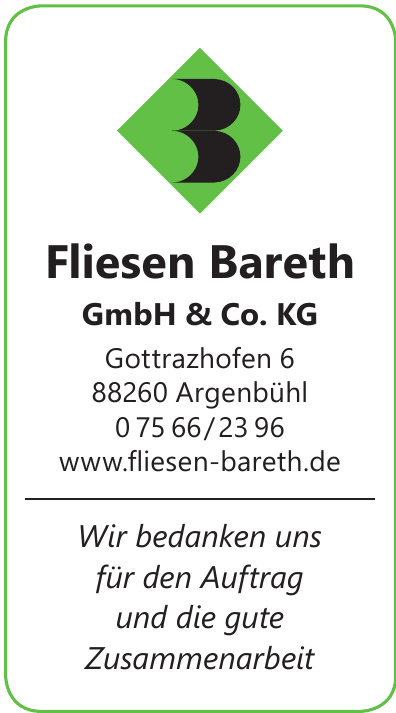 Fliesen Bareth GmbH & Co. KG Fliesen Bareth GmbH & Co. KG