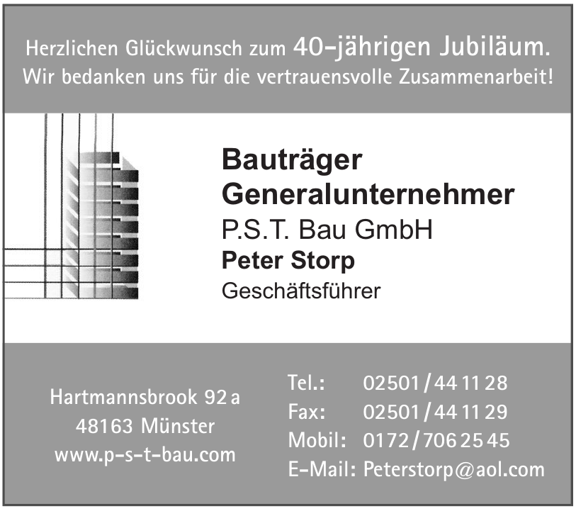 P.S.T. Bau GmbH P.S.T. Bau GmbH