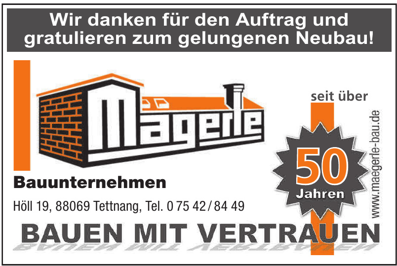 Bauunternehmen Mägerle Bauunternehmen Mägerle