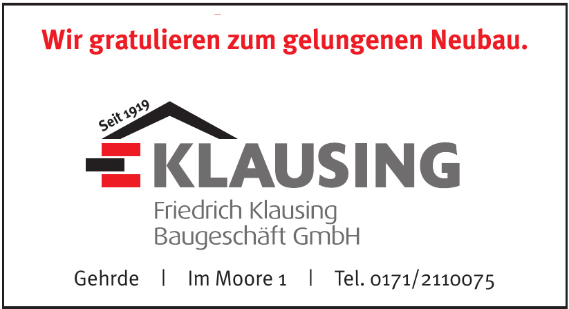 Friedrich Klausing Baugeschäft GmbH