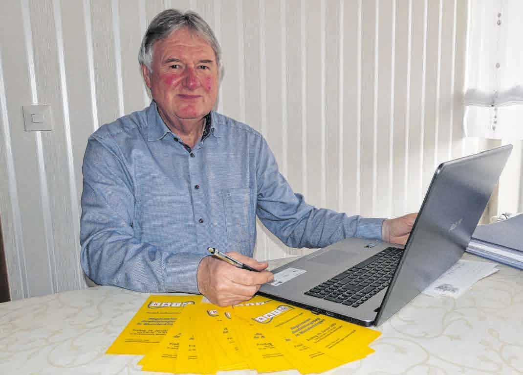 Bereits zum neunten Mal hat Waldemar Schalt den Regionalen Ausbildungstag organisiert. FOTOS: BURGHART Bereits zum neunten Mal hat Waldemar Schalt den Regionalen Ausbildungstag organisiert. FOTOS: BURGHART