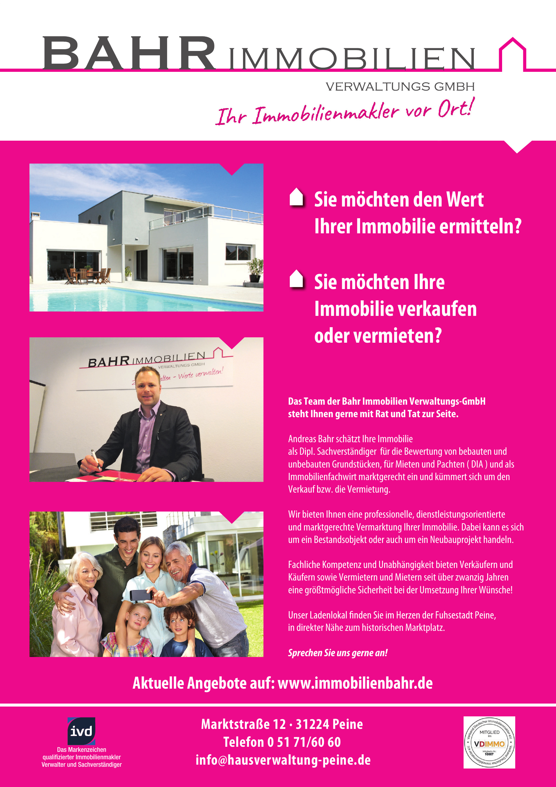 BAHR Immobilien Verwaltungs GmbH BAHR Immobilien Verwaltungs GmbH
