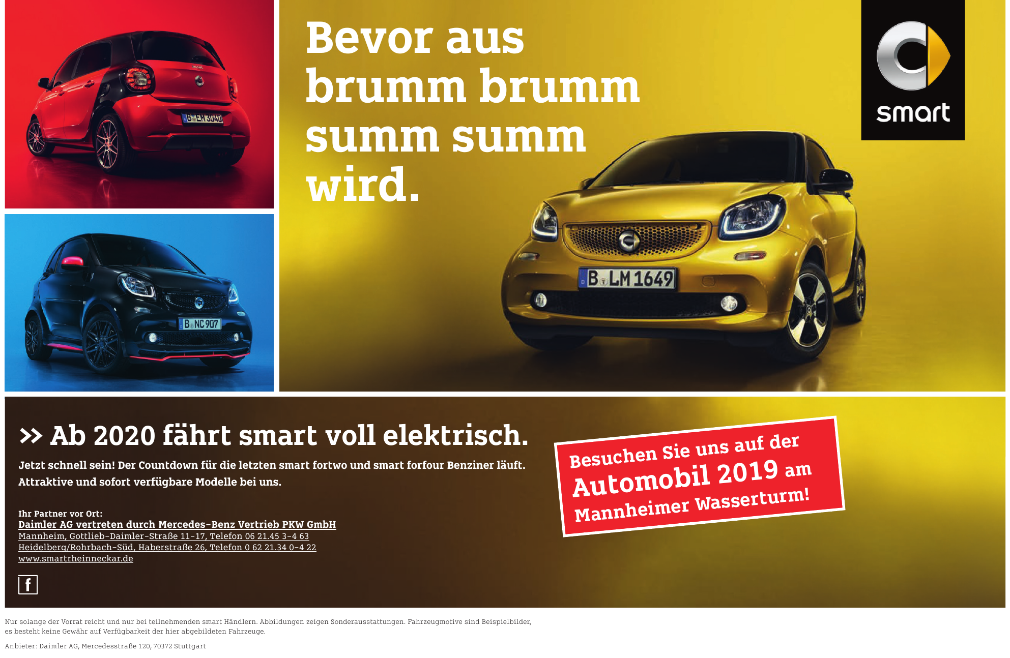 Daimler AG vertreten durch Mercedes-Benz Vertrieb PKW GmbH Daimler AG vertreten durch Mercedes-Benz Vertrieb PKW GmbH