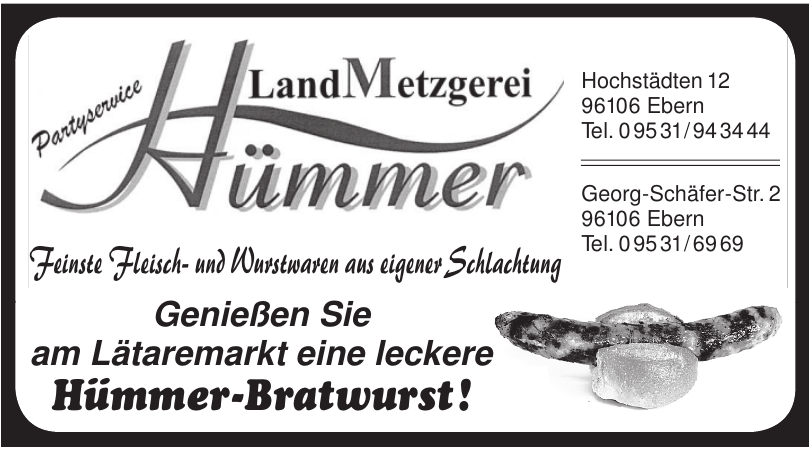Hümmer Land Metzgerei Hümmer Land Metzgerei