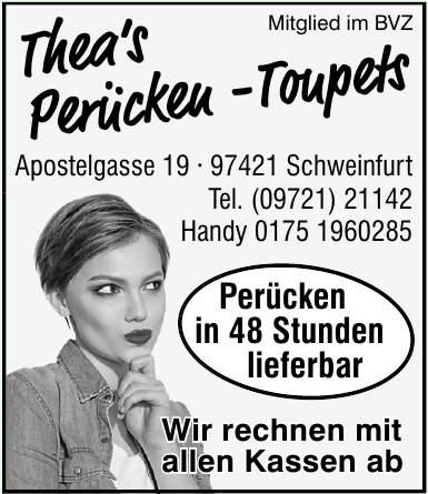 Thea‘s Perücken -Toupets Thea‘s Perücken -Toupets