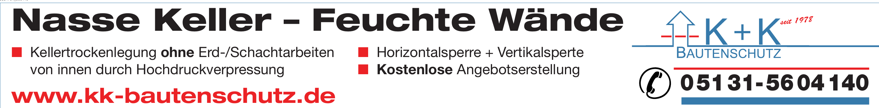 K + K Bautenschutz K + K Bautenschutz
