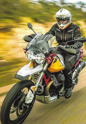 Die V85 TT von Moto Guzzi kommt ausItalien ins Daadetal. Foto: Moto Guzzi Die V85 TT von Moto Guzzi kommt ausItalien ins Daadetal. Foto: Moto Guzzi