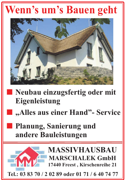Massivhausbau Marschalek GmbH Massivhausbau Marschalek GmbH