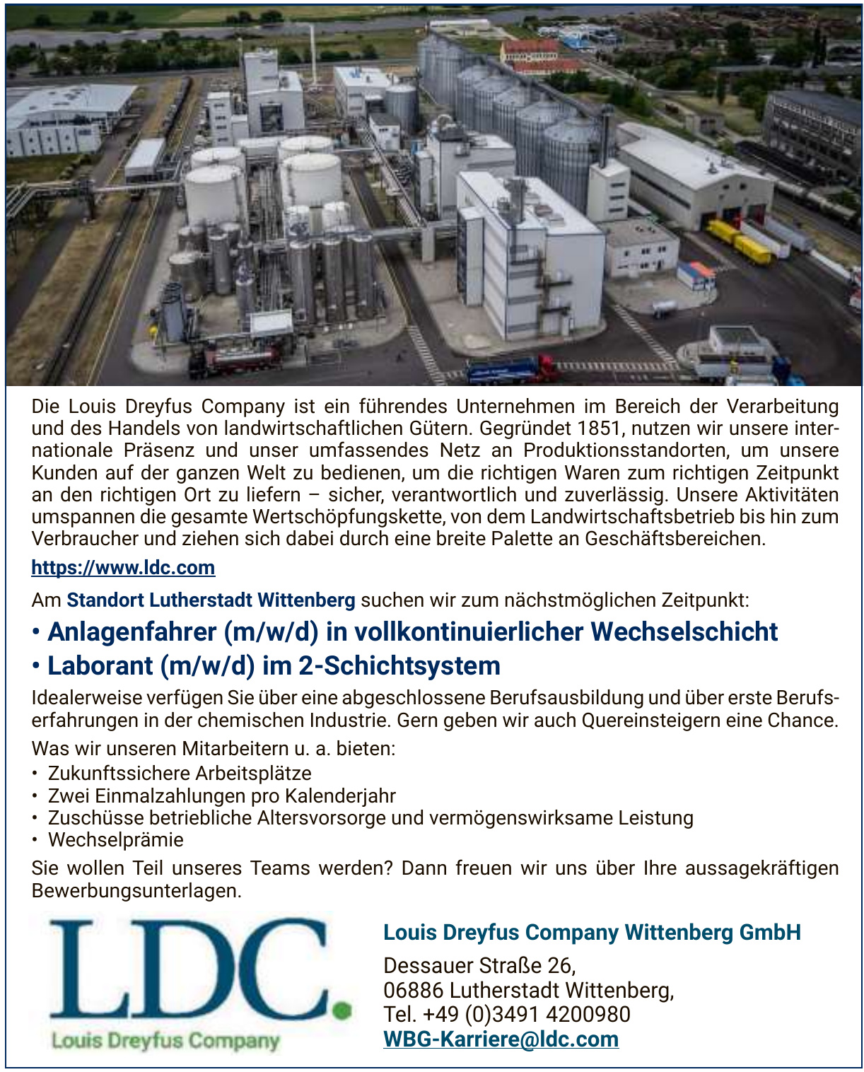 Louis Dreyfus Company Wittenberg GmbH